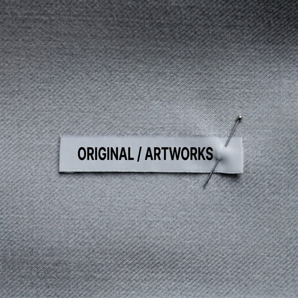 Neck label example