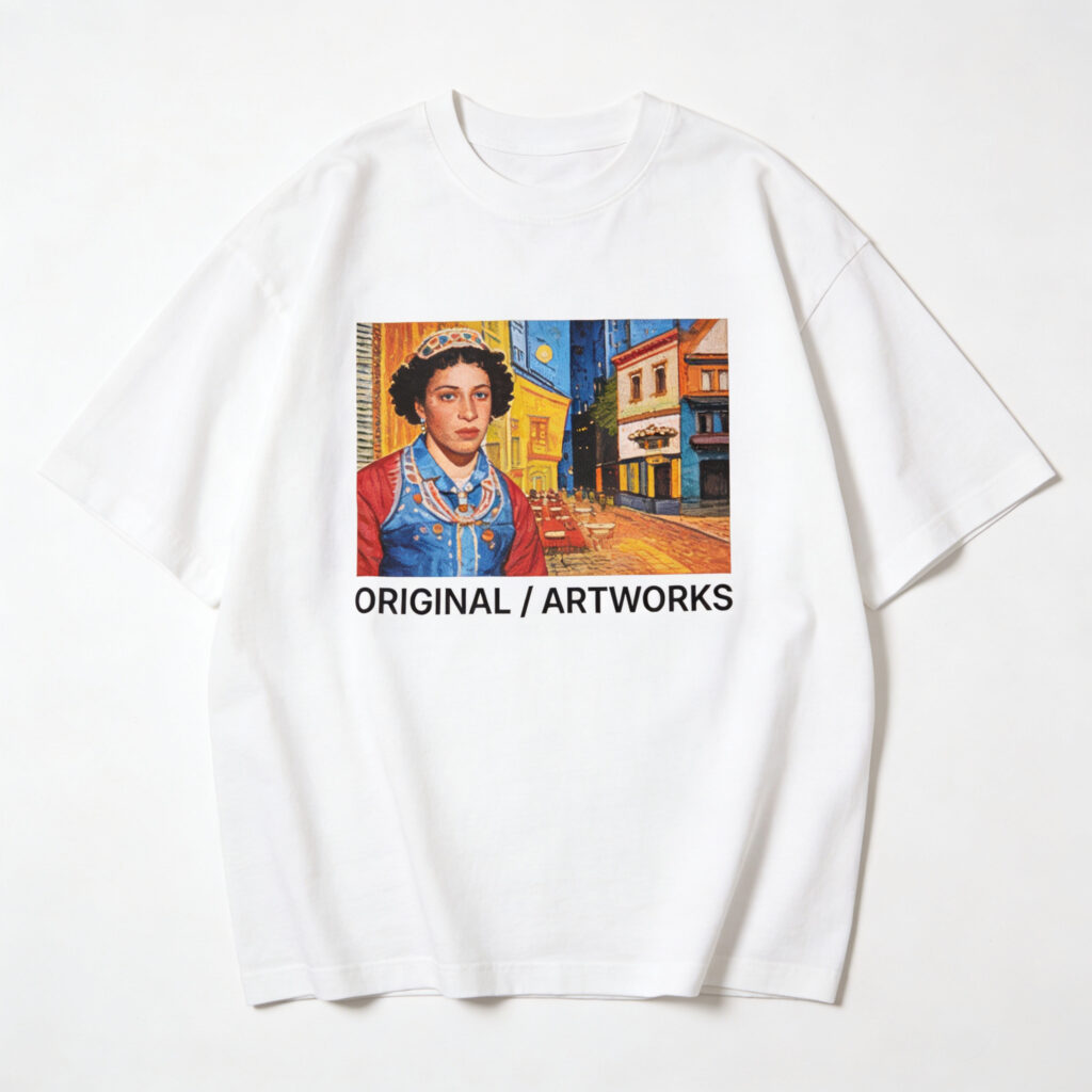 DTG print example